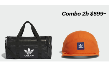 Adidas Combo 2b: Duffel Bag Large x 3MC 5Panel cap